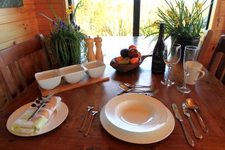 Punakaiki  West Coast Holiday cottage Family&Pet friendly|rural retreat|country cottages|vacation rental cottage dining corner