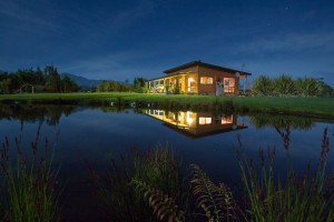 Ferry Mans Cottage by moonlight